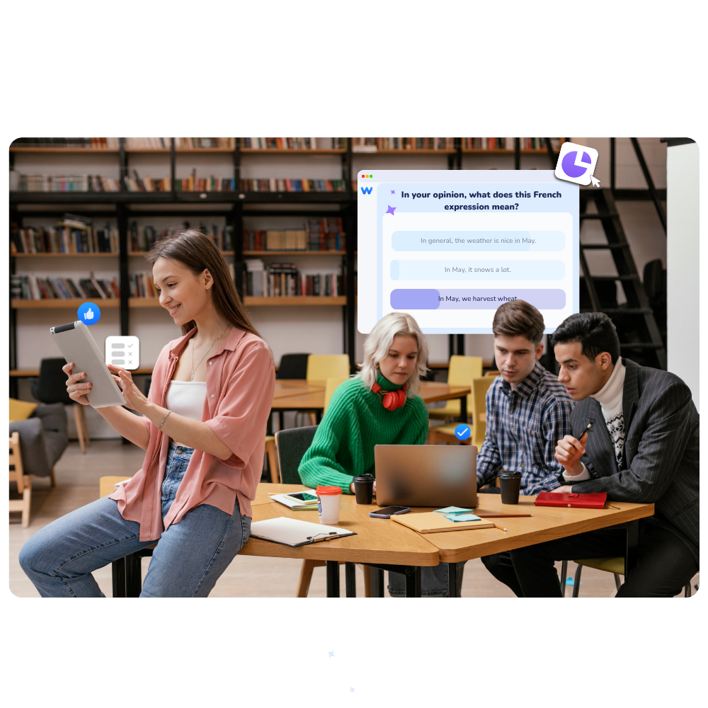 Wooclap - Aprendizaje de idiomas 